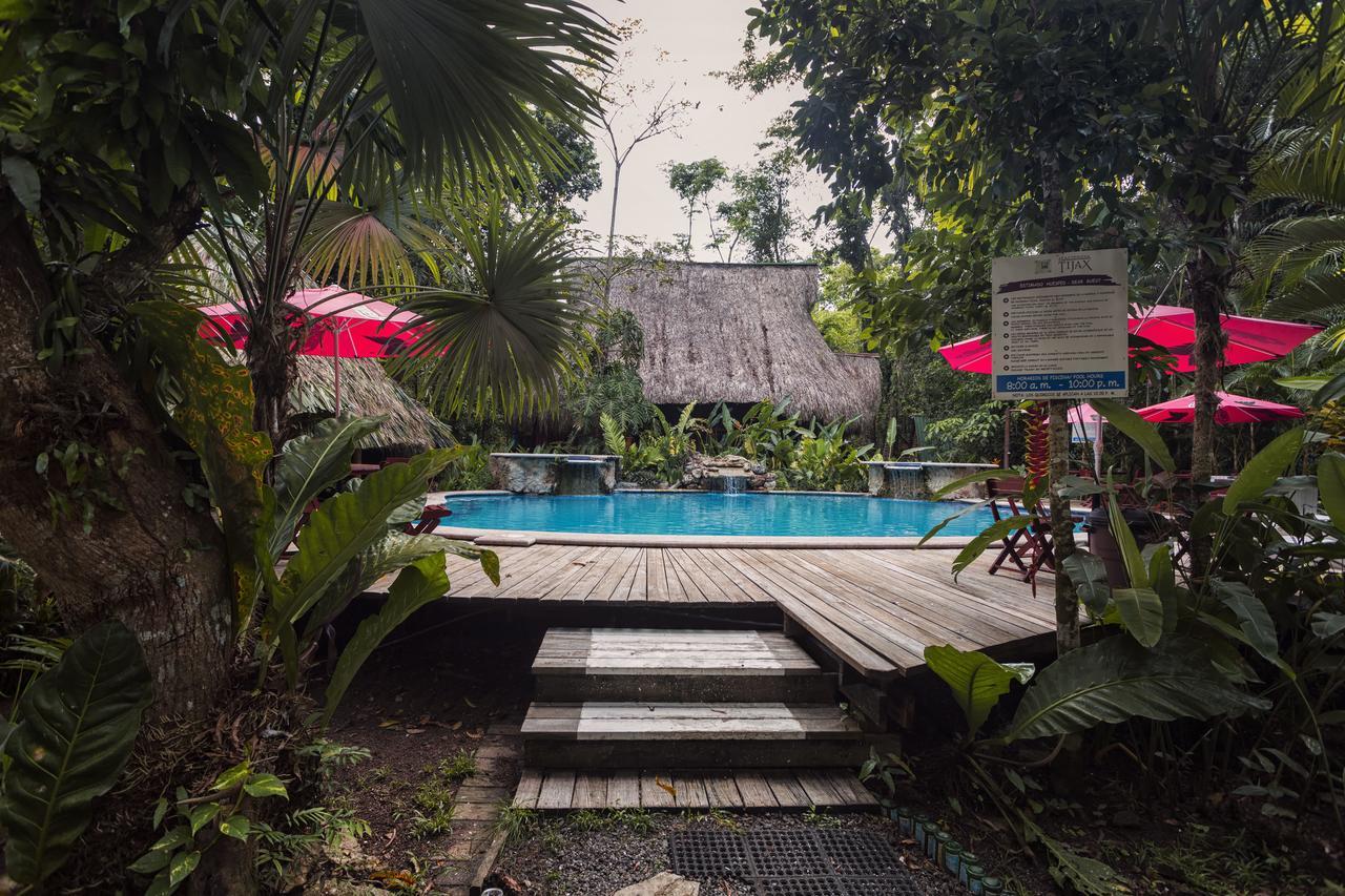 Hotel Hacienda Tijax Jungle Logde Rio Dulce Eksteriør billede